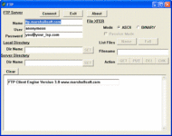 FTP Client Engine for PowerBASIC screenshot